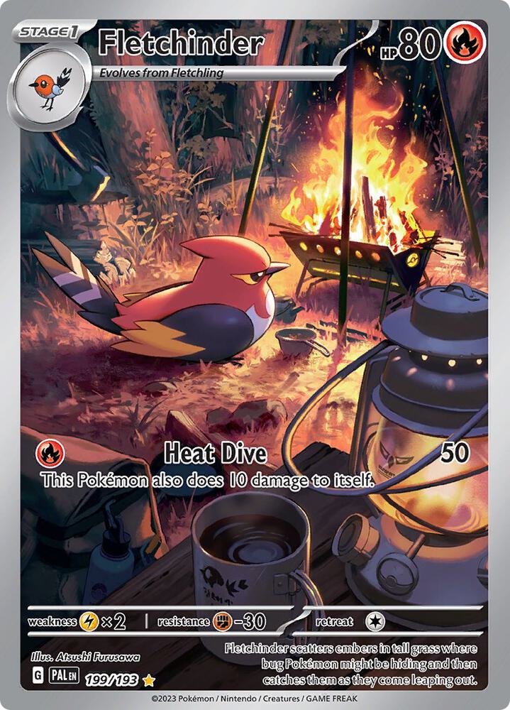 Fletchinder - 199/193 [SV02: Paldea Evolved] 199/193