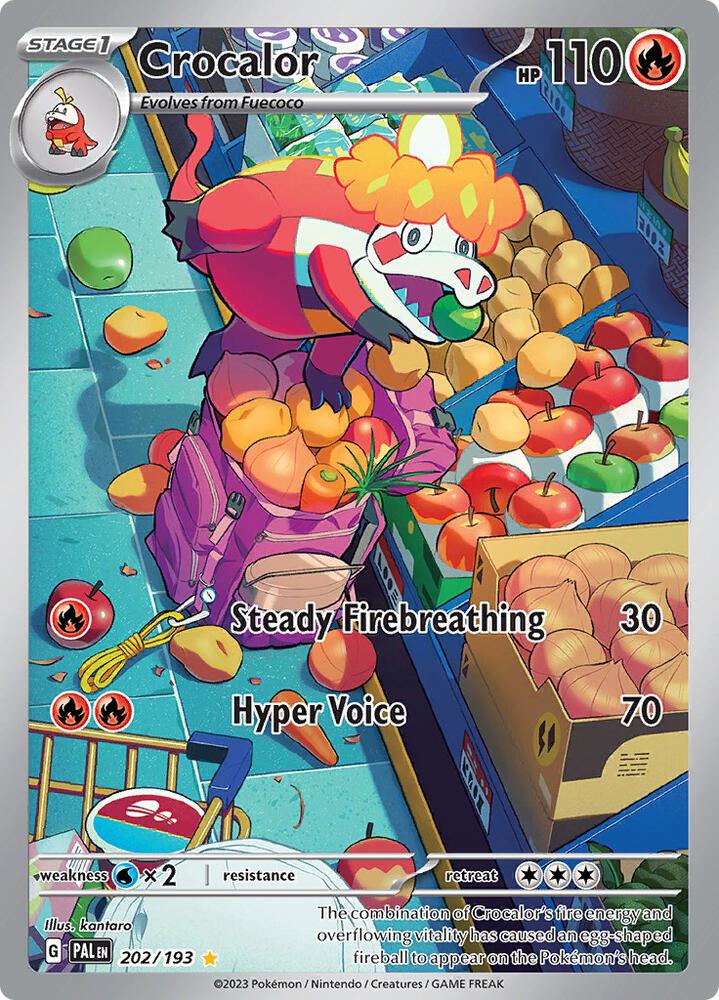Crocalor - 202/193 [SV02: Paldea Evolved] 202/193