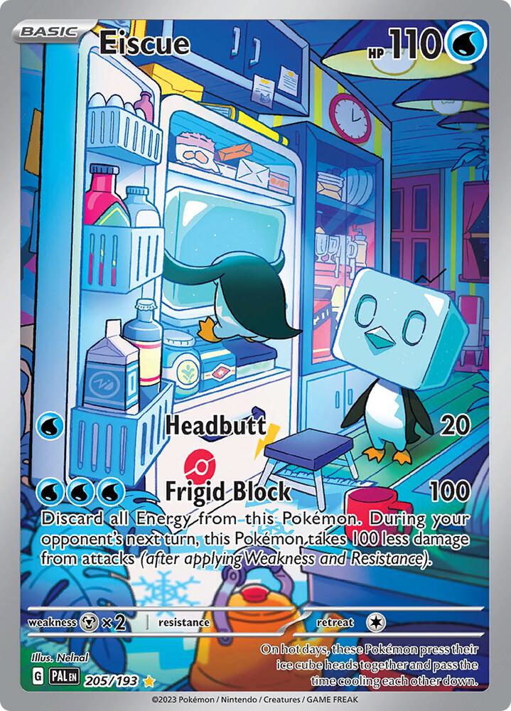 Eiscue - 205/193 [SV02: Paldea Evolved] 205/193