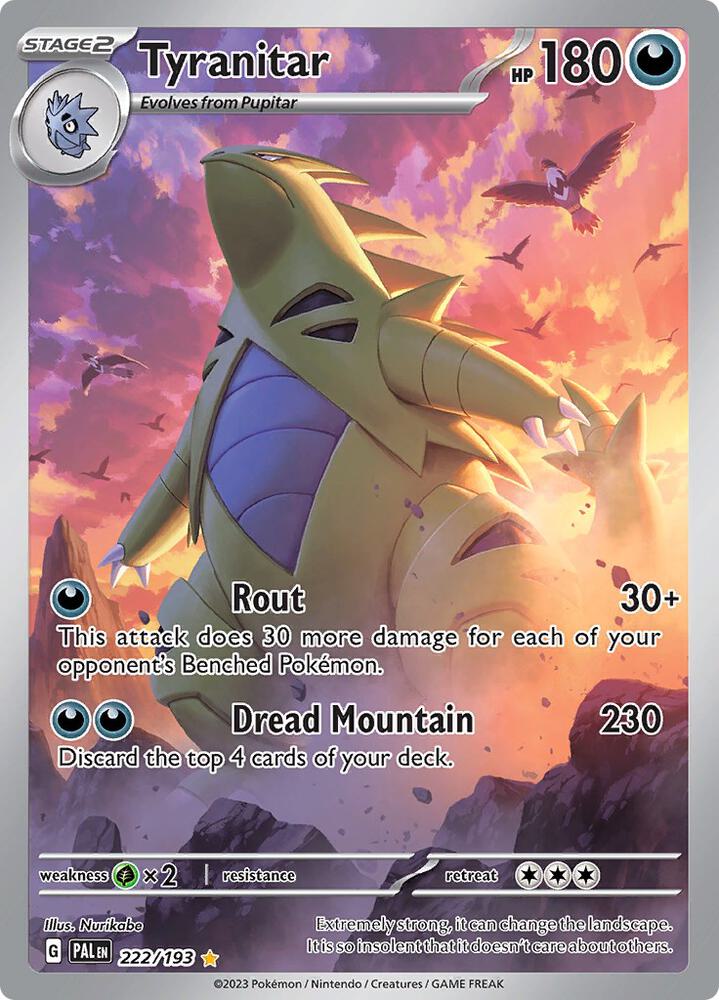 Tyranitar - 222/193 [SV02: Paldea Evolved] 222/193