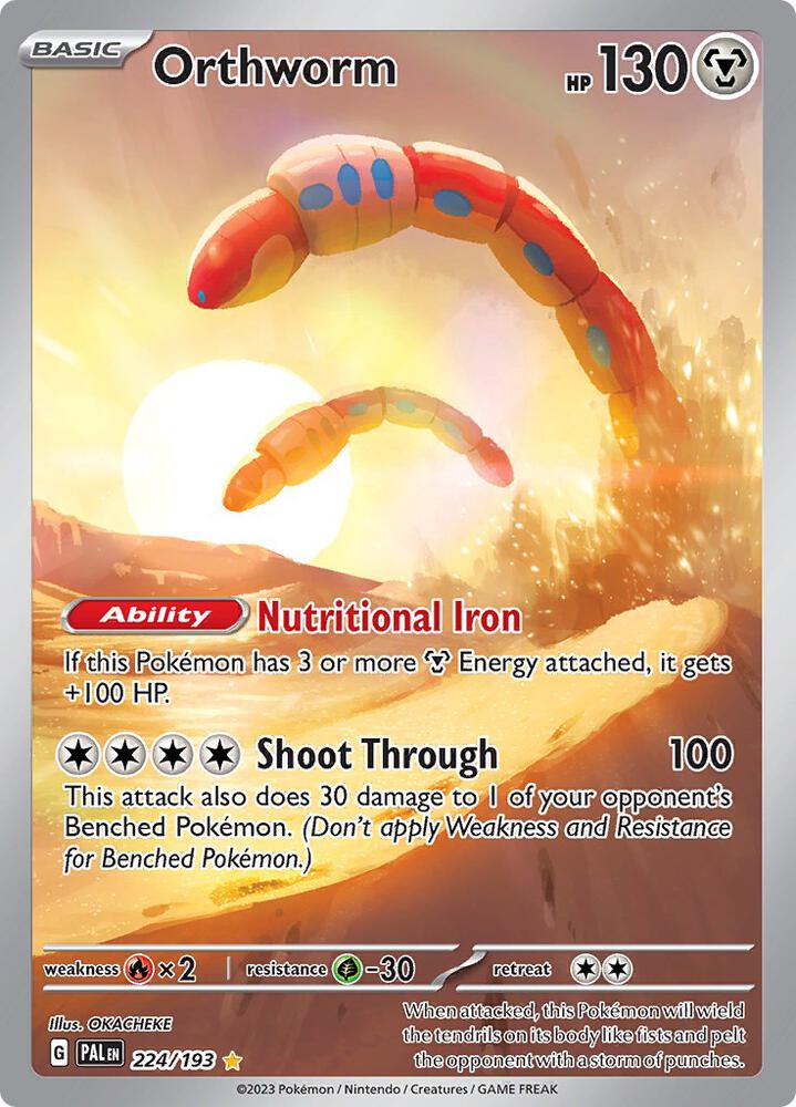 Orthworm - 224/193 [SV02: Paldea Evolved] 224/193