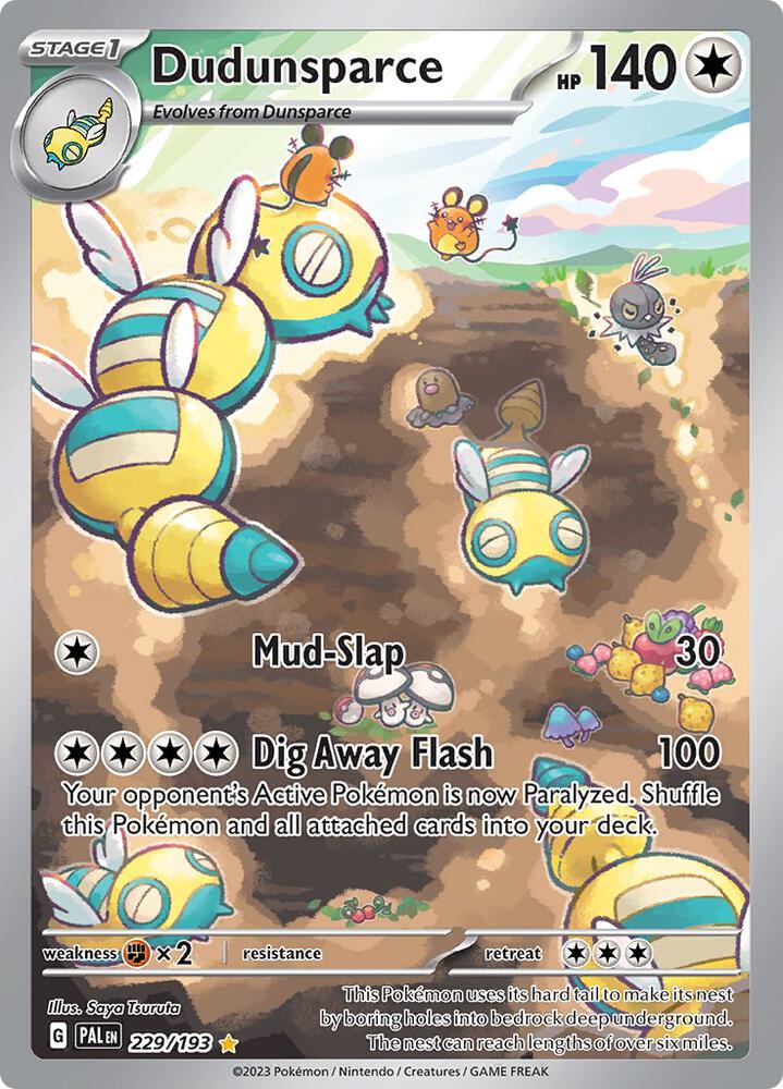 Dudunsparce - 229/193 [SV02: Paldea Evolved] 229/193