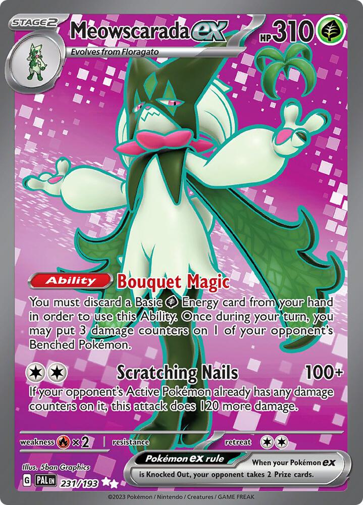 Meowscarada ex - 231/193 [SV02: Paldea Evolved] 231/193