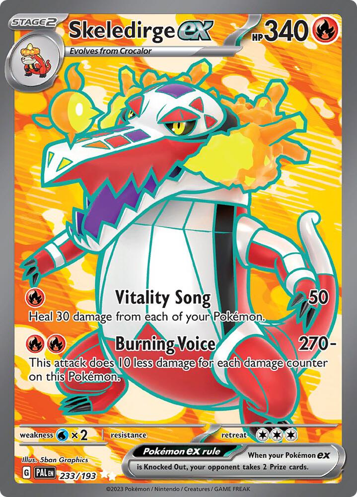 Skeledirge ex - 233/193 [SV02: Paldea Evolved] 233/193