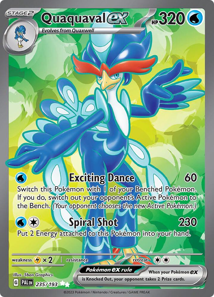 Quaquaval ex - 235/193 [SV02: Paldea Evolved] 235/193