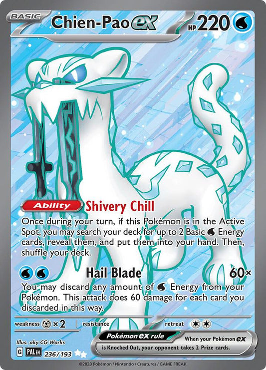 Chien-Pao ex - 236/193 [SV02: Paldea Evolved] 236/193