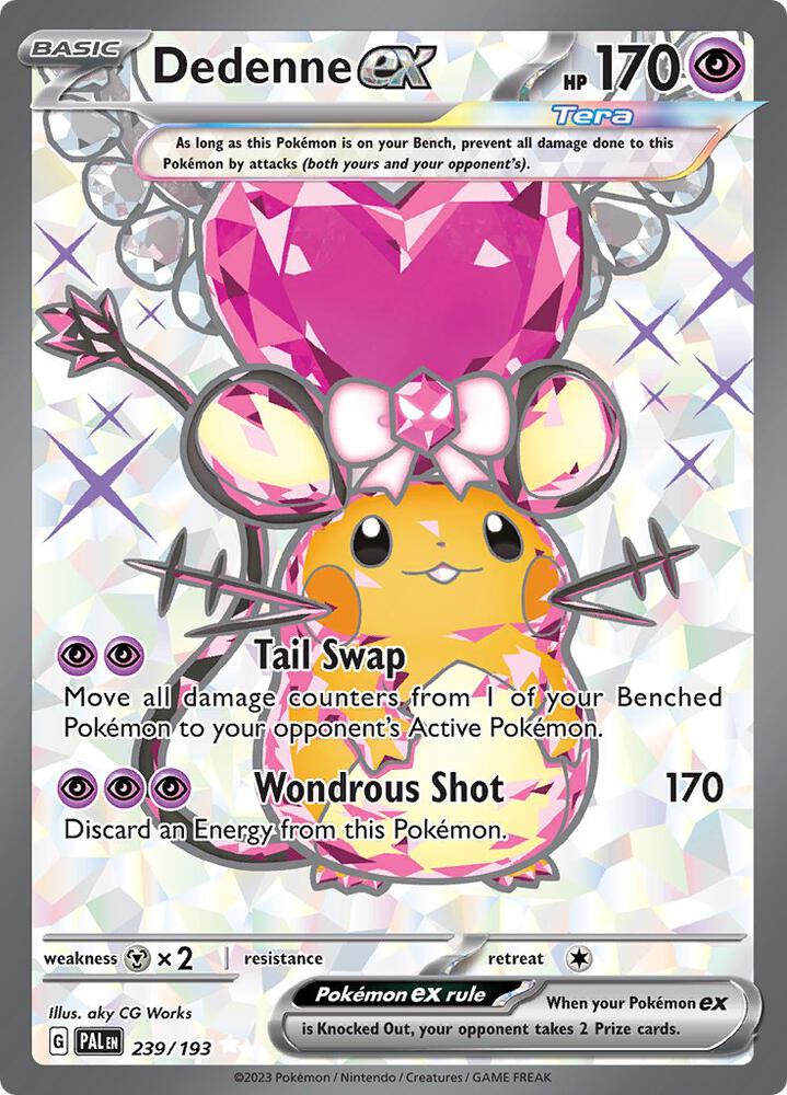 Dedenne ex - 239/193 [SV02: Paldea Evolved] 239/193