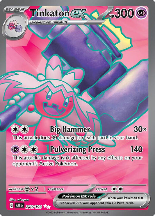 Tinkaton ex - 240/193 [SV02: Paldea Evolved] 240/193