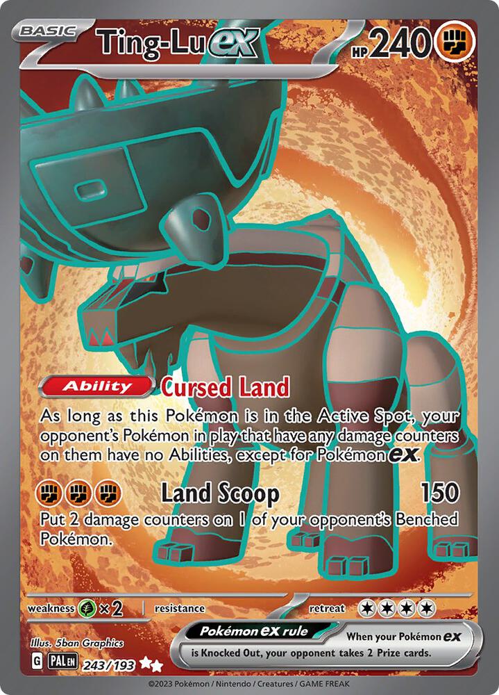 Ting-Lu ex - 243/193 [SV02: Paldea Evolved] 243/193