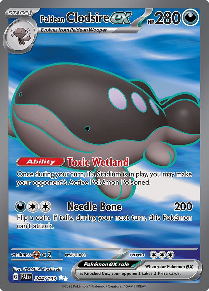 Paldean Clodsire ex - 244/193 [SV02: Paldea Evolved] 244/193
