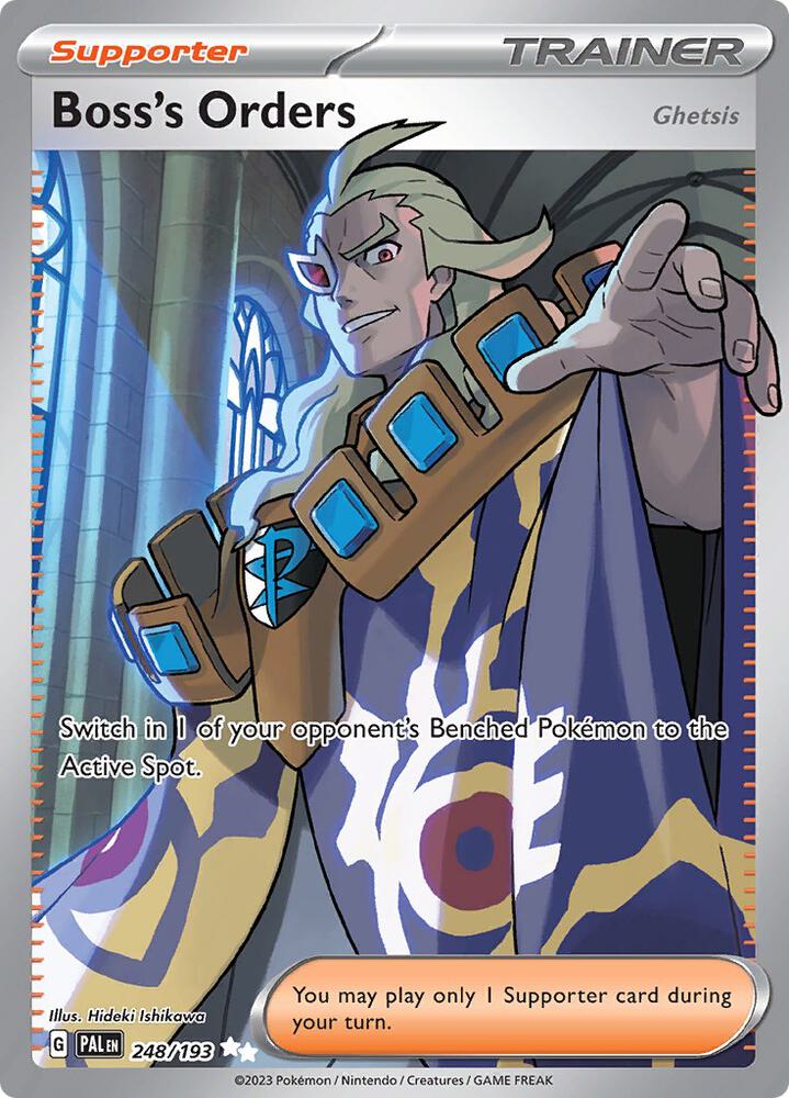 Boss's Orders - 248/193 [SV02: Paldea Evolved] 248/193
