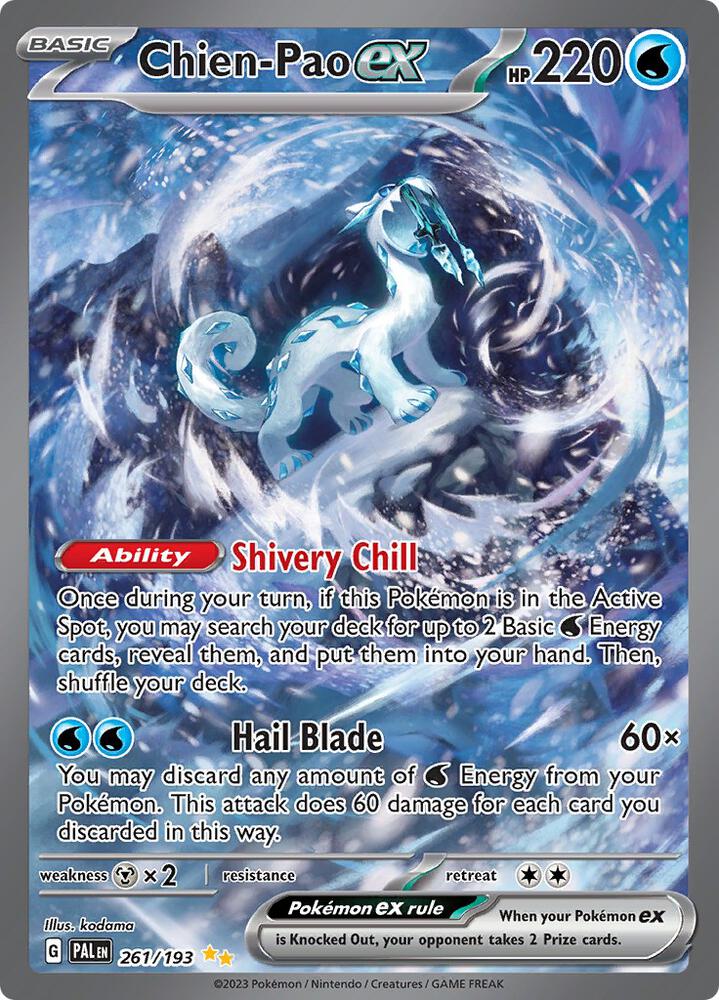 Chien-Pao ex - 261/193 [SV02: Paldea Evolved] 261/193