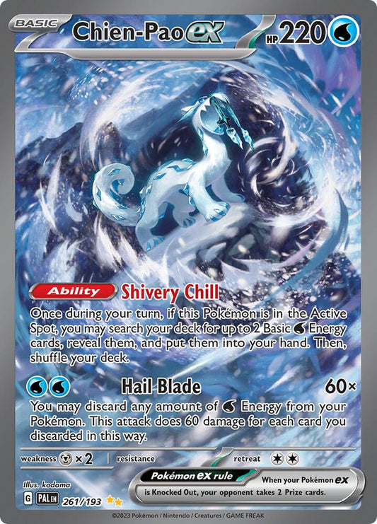 Chien-Pao ex - 261/193 [SV02: Paldea Evolved] 261/193