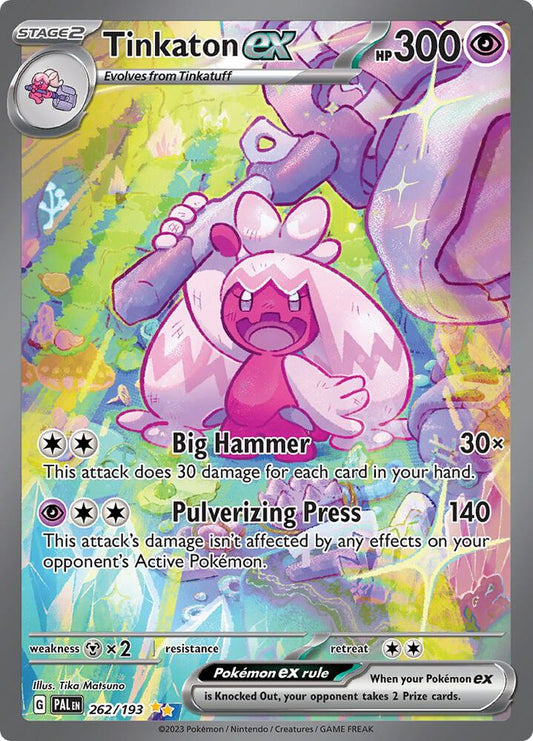 Tinkaton ex - 262/193 [SV02: Paldea Evolved] 262/193