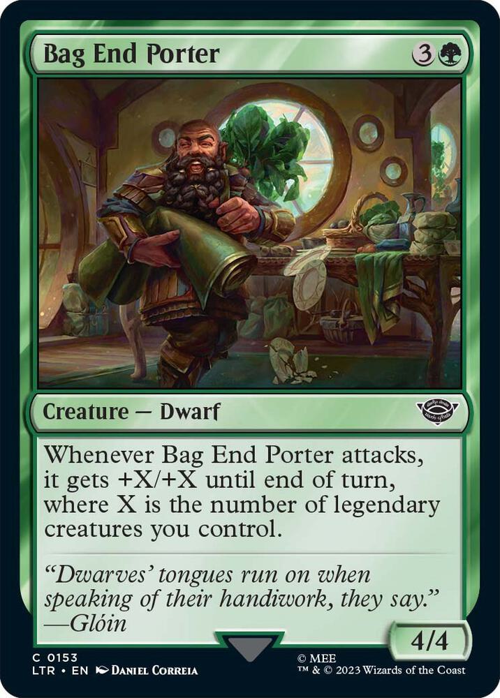 Bag End Porter [Universes Beyond: The Lord of the Rings: Tales of Middle-earth] 153