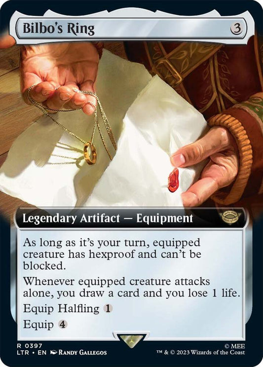 Bilbo's Ring (Extended Art) [Universes Beyond: The Lord of the Rings: Tales of Middle-earth] 397