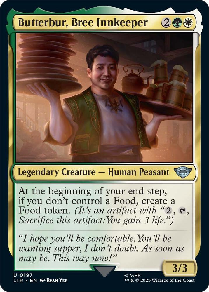 Butterbur, Bree Innkeeper [Universes Beyond: The Lord of the Rings: Tales of Middle-earth] 197