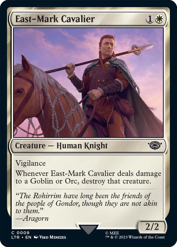 East-Mark Cavalier [Universes Beyond: The Lord of the Rings: Tales of Middle-earth] 9