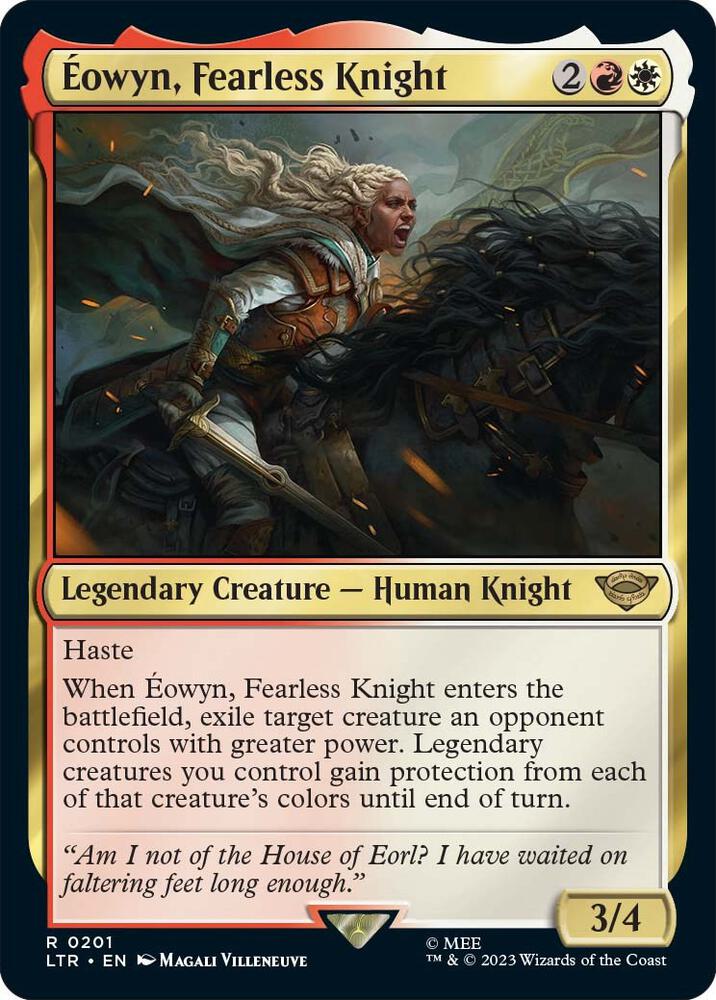 Eowyn, Fearless Knight [Universes Beyond: The Lord of the Rings: Tales of Middle-earth] 201