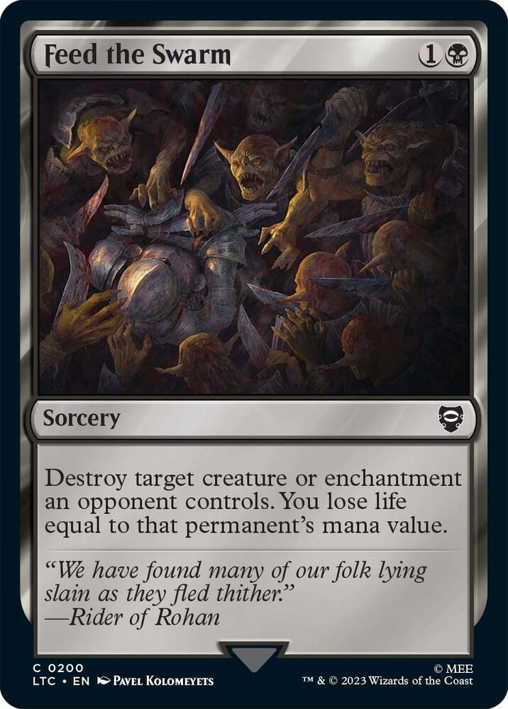 Feed the Swarm [Commander: The Lord of the Rings: Tales of Middle-earth] 200