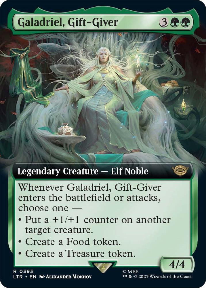 Galadriel, Gift-Giver (Extended Art) [Universes Beyond: The Lord of the Rings: Tales of Middle-earth] 393