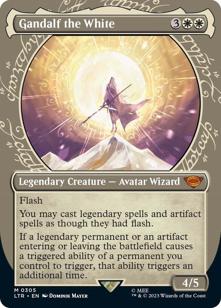 Gandalf the White (Showcase) [Universes Beyond: The Lord of the Rings: Tales of Middle-earth] 305