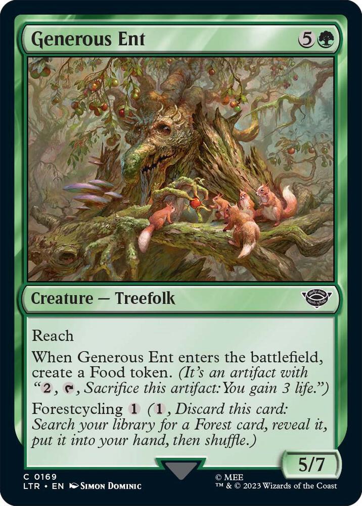 Generous Ent [Universes Beyond: The Lord of the Rings: Tales of Middle-earth] 169