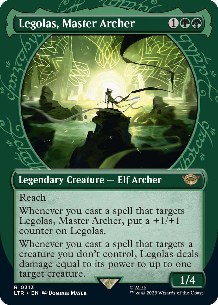 Legolas, Master Archer (Showcase) [Universes Beyond: The Lord of the Rings: Tales of Middle-earth] 313