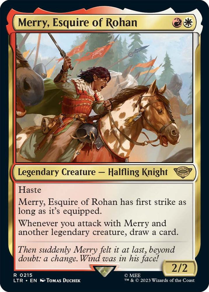 Merry, Esquire of Rohan [Universes Beyond: The Lord of the Rings: Tales of Middle-earth] 215