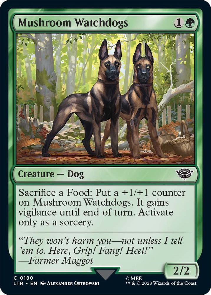Mushroom Watchdogs [Universes Beyond: The Lord of the Rings: Tales of Middle-earth] 180