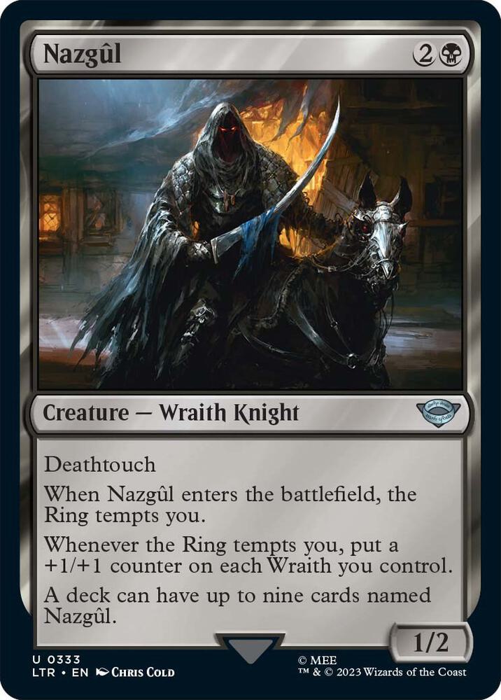 Nazgul (0333) [Universes Beyond: The Lord of the Rings: Tales of Middle-earth] 333