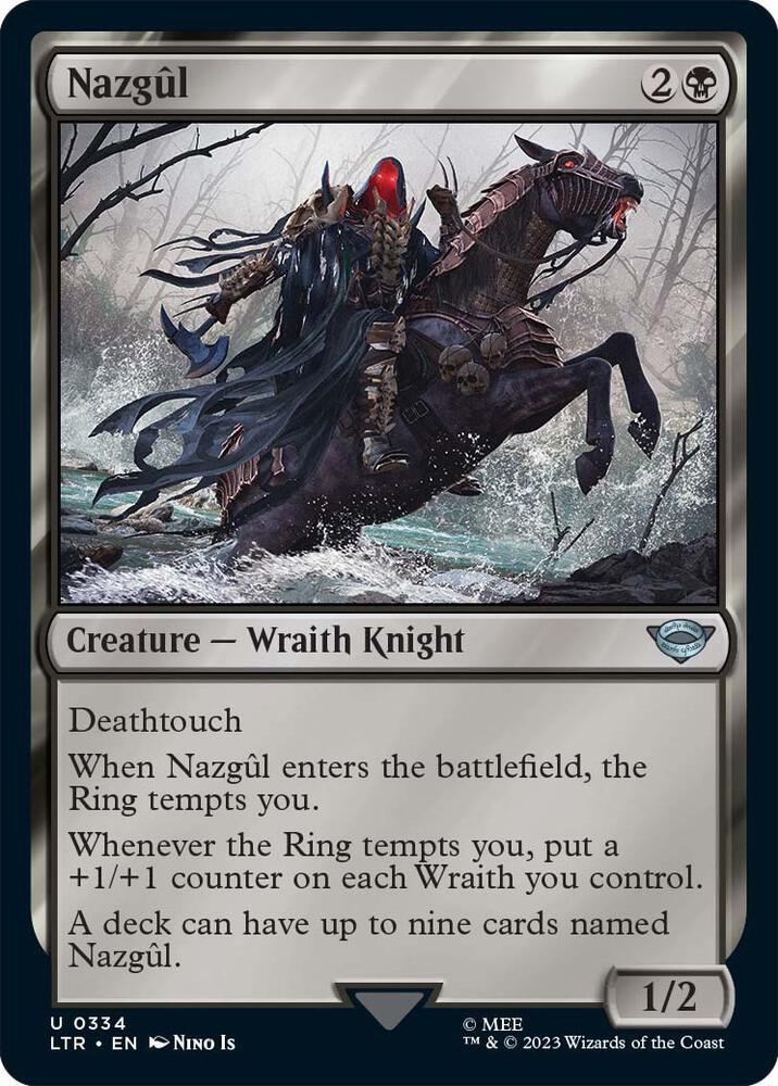 Nazgul (0334) [Universes Beyond: The Lord of the Rings: Tales of Middle-earth] 334