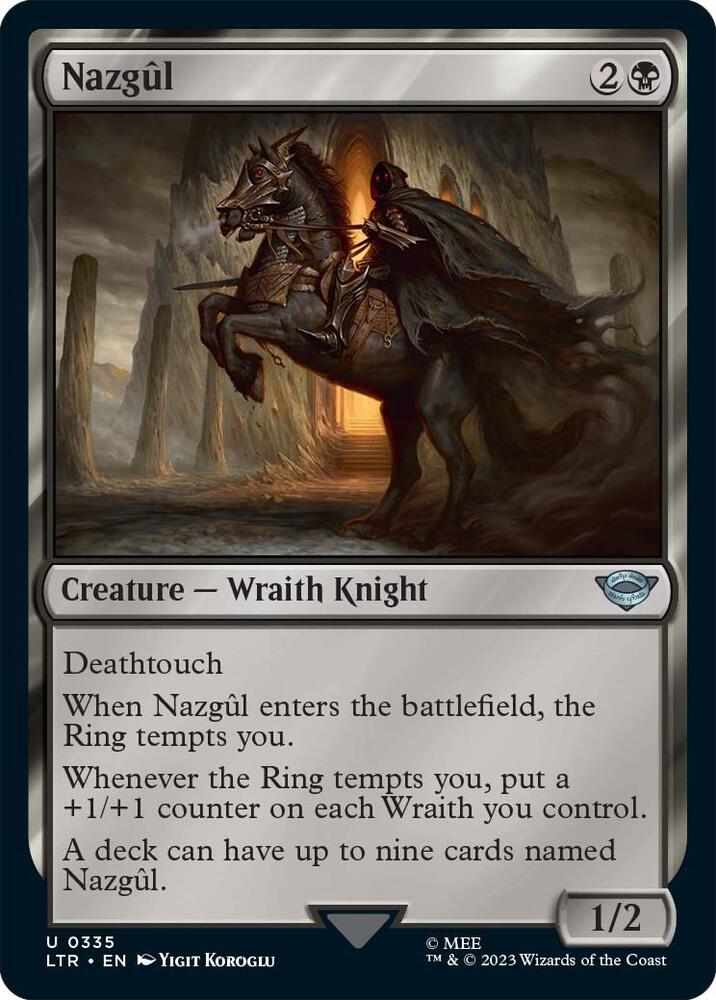 Nazgul (0335) [Universes Beyond: The Lord of the Rings: Tales of Middle-earth] 335