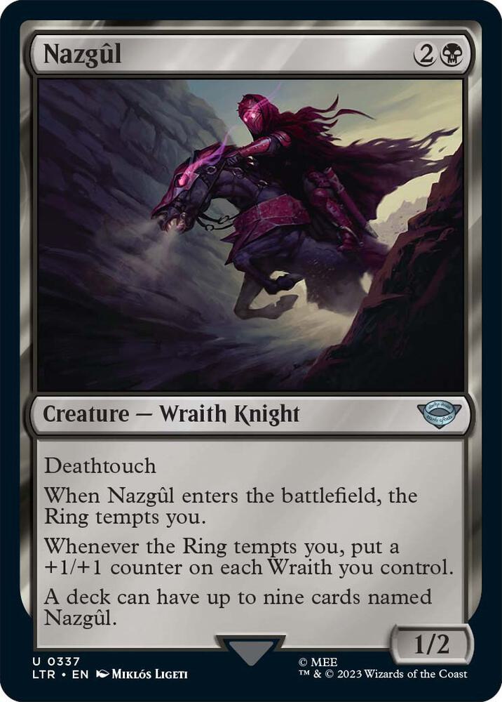 Nazgul (0337) [Universes Beyond: The Lord of the Rings: Tales of Middle-earth] 337