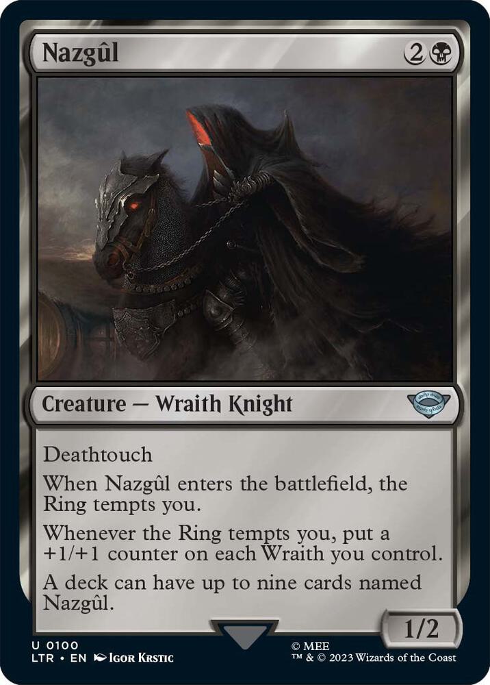 Nazgul (0100) [Universes Beyond: The Lord of the Rings: Tales of Middle-earth] 100