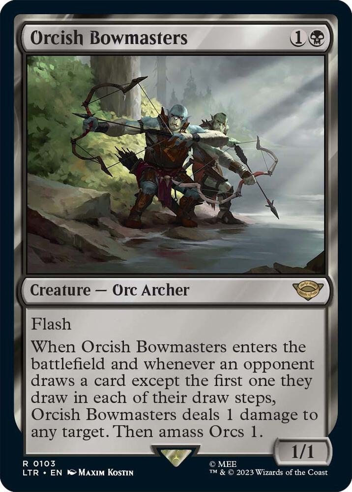 Orcish Bowmasters [Universes Beyond: The Lord of the Rings: Tales of Middle-earth] 103