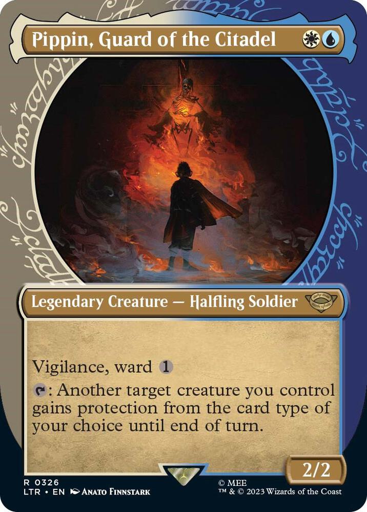 Pippin, Guard of the Citadel (Showcase) [Universes Beyond: The Lord of the Rings: Tales of Middle-earth] 326