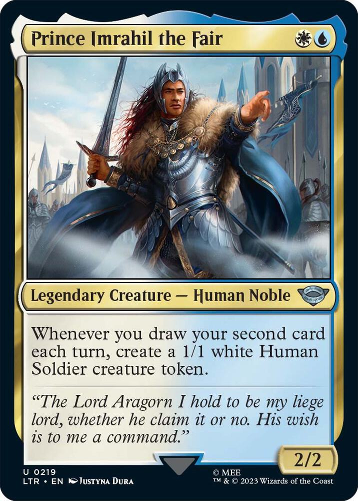 Prince Imrahil the Fair [Universes Beyond: The Lord of the Rings: Tales of Middle-earth] 219