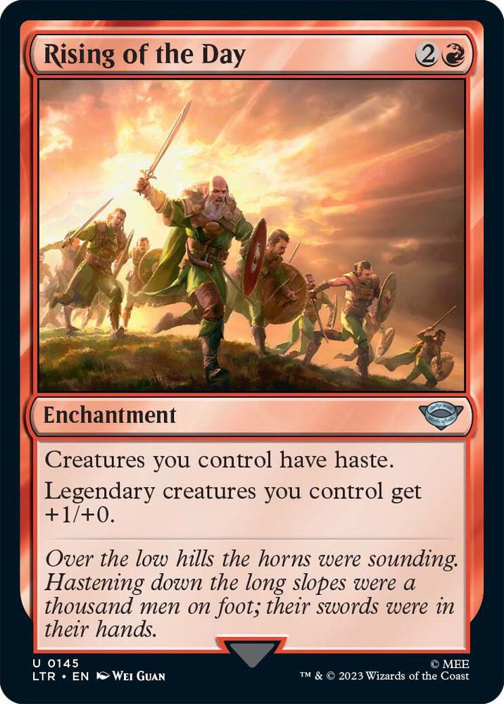 Rising of the Day [Universes Beyond: The Lord of the Rings: Tales of Middle-earth] 145