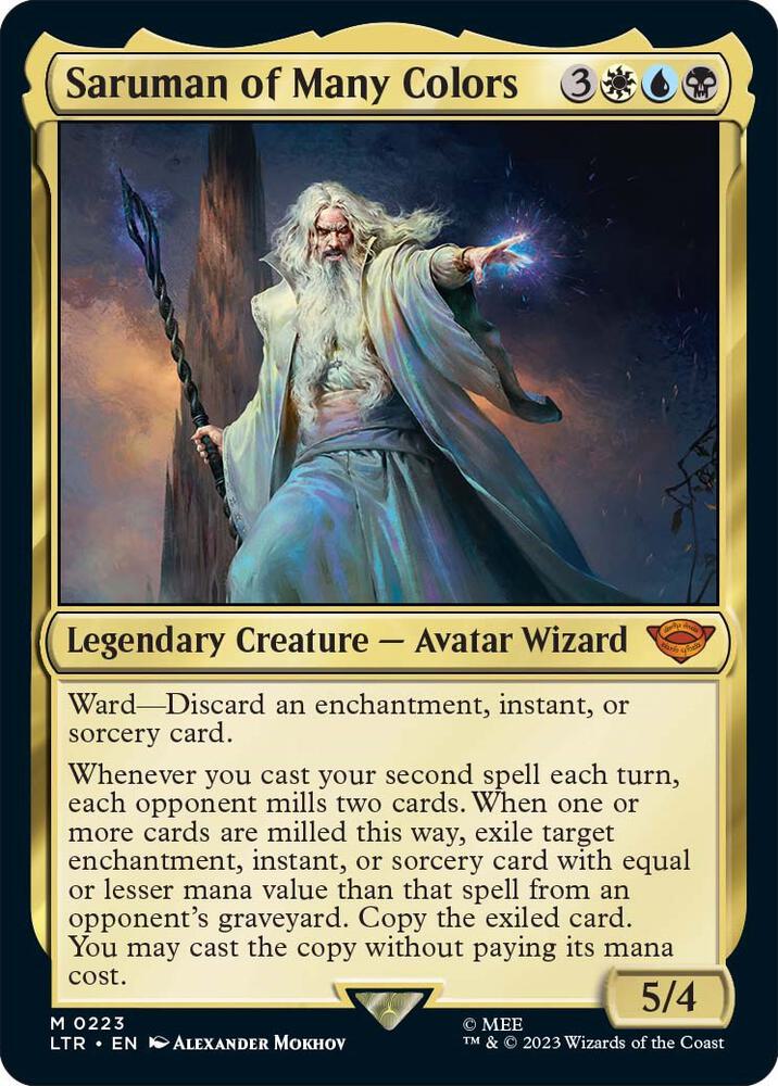 Saruman of Many Colors [Universes Beyond: The Lord of the Rings: Tales of Middle-earth] 223