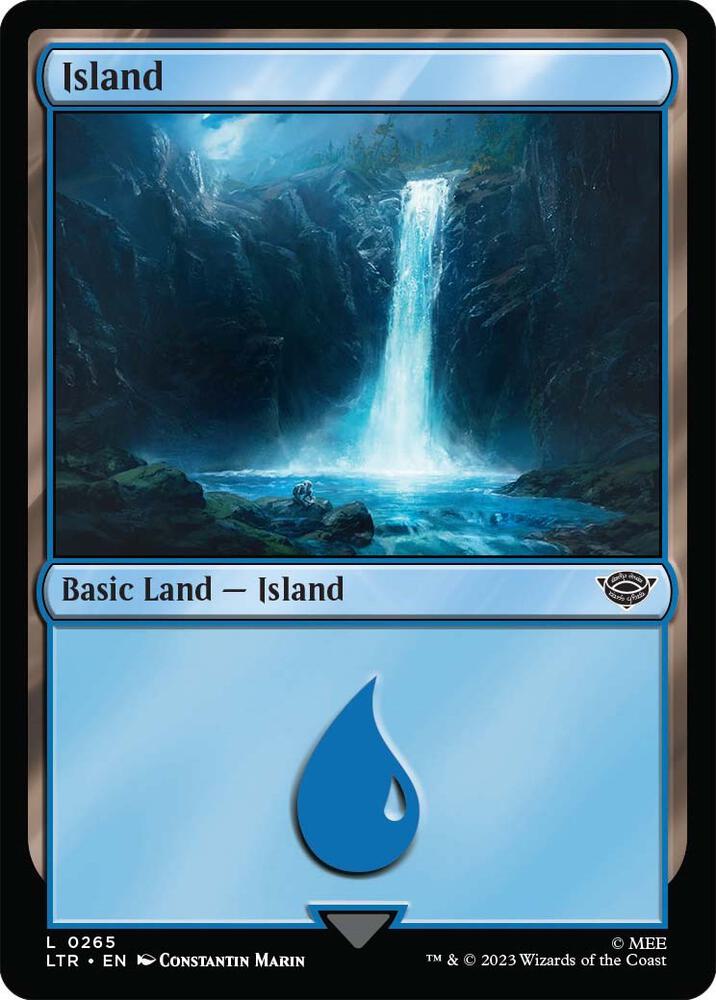 Island (0265) [Universes Beyond: The Lord of the Rings: Tales of Middle-earth] 265