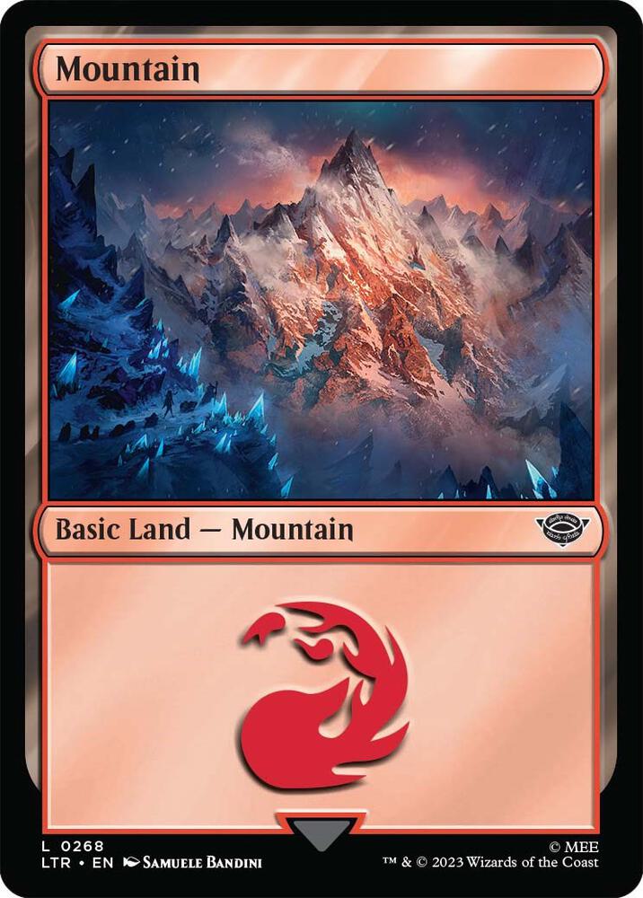 Mountain (0268) [Universes Beyond: The Lord of the Rings: Tales of Middle-earth] 268