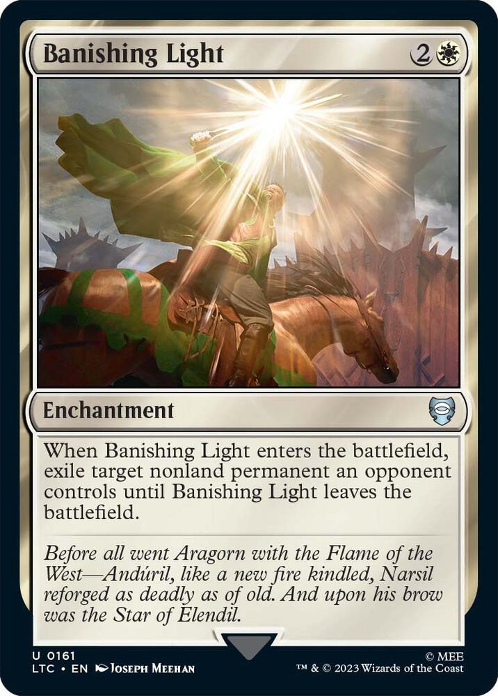 Banishing Light [Commander: The Lord of the Rings: Tales of Middle-earth] 161
