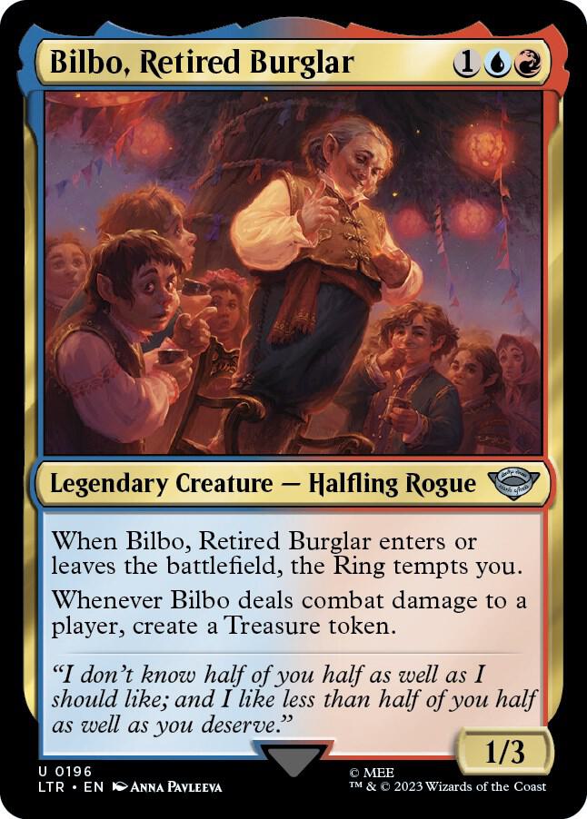Bilbo, Retired Burglar [Universes Beyond: The Lord of the Rings: Tales of Middle-earth] 196