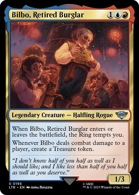 Bilbo, Retired Burglar [Universes Beyond: The Lord of the Rings: Tales of Middle-earth] 196