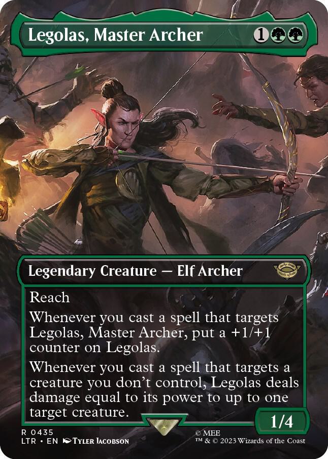 Legolas, Master Archer (Borderless) [Universes Beyond: The Lord of the Rings: Tales of Middle-earth] 435