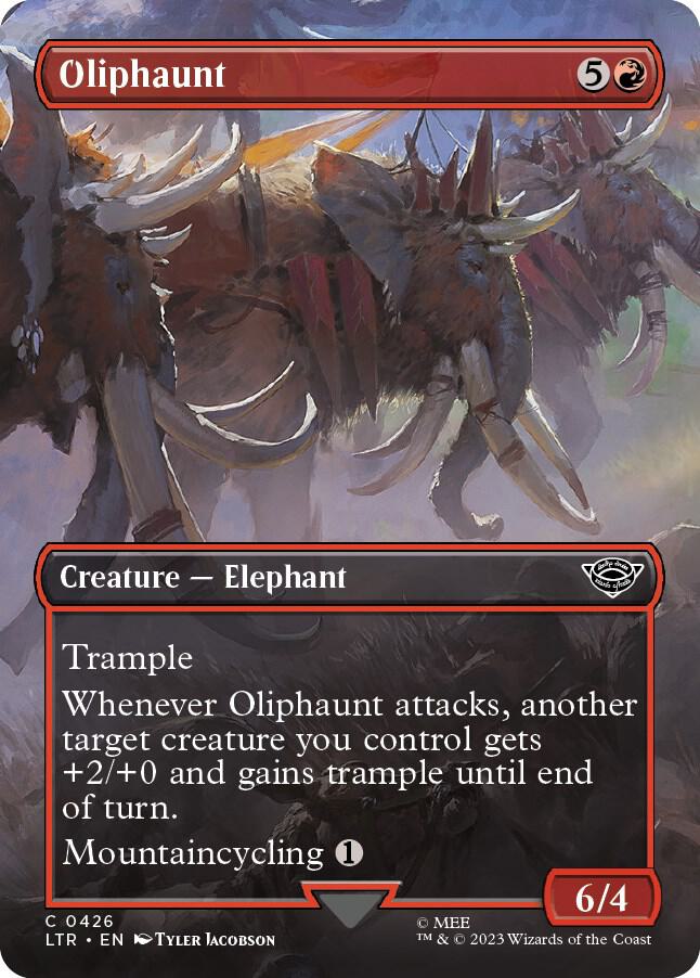 Oliphaunt (Borderless) [Universes Beyond: The Lord of the Rings: Tales of Middle-earth] 426