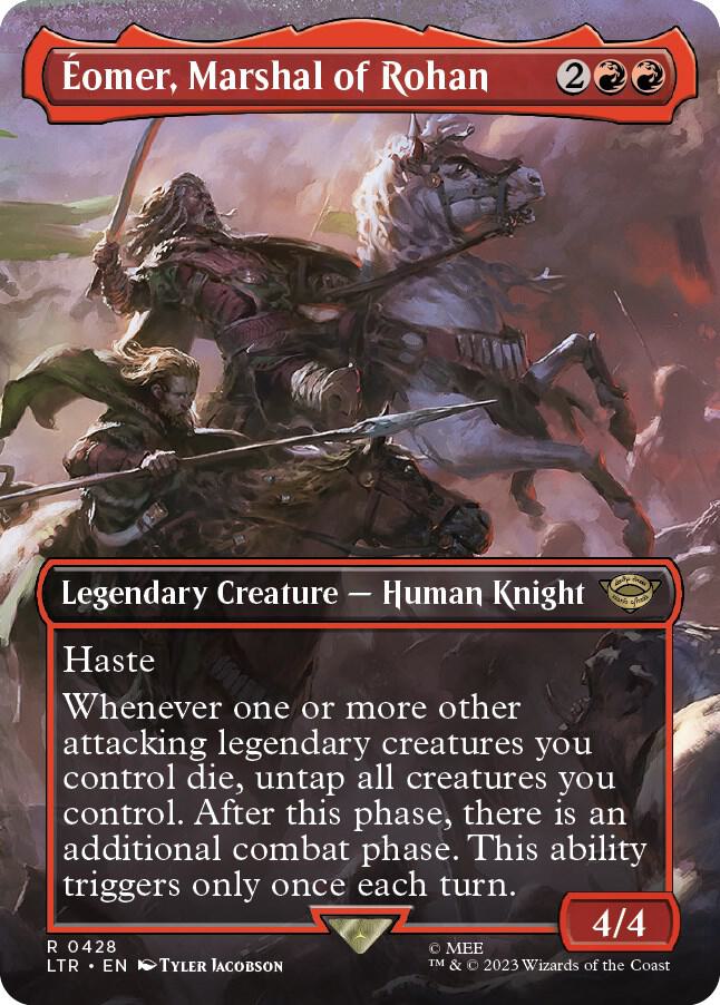 Eomer, Marshal of Rohan (Borderless) [Universes Beyond: The Lord of the Rings: Tales of Middle-earth] 428