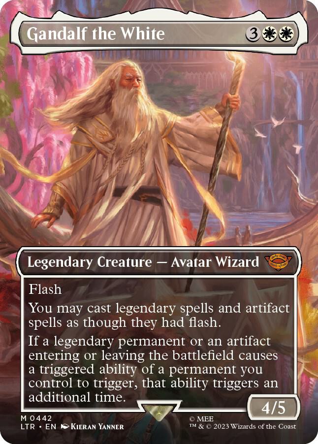 Gandalf the White (Borderless) [Universes Beyond: The Lord of the Rings: Tales of Middle-earth] 442