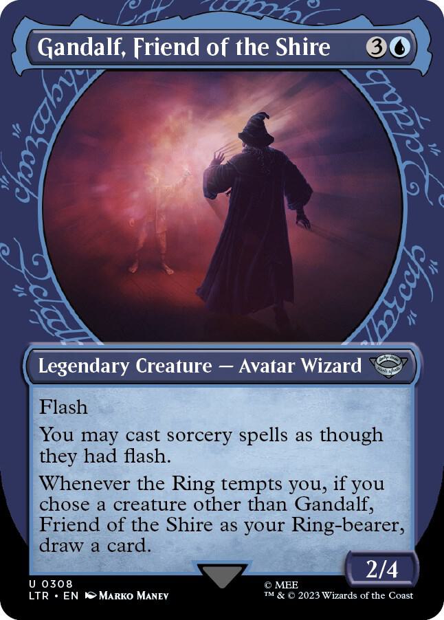 Gandalf, Friend of the Shire (Showcase) [Universes Beyond: The Lord of the Rings: Tales of Middle-earth] 308